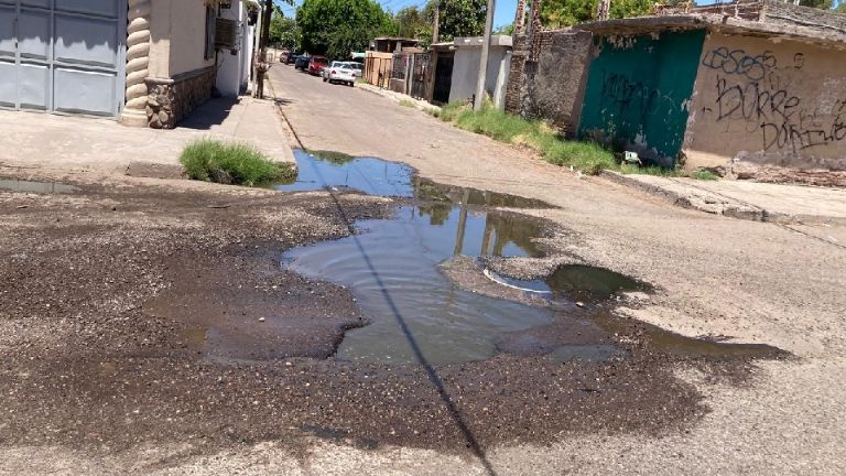 Ciudad Obregón Piden habitantes de la colonia México el apoyo de las autoridades