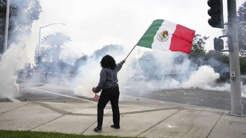 Trump despliega 2 mil agentes de Guardia Nacional  para contener protestas en Los Ángeles
