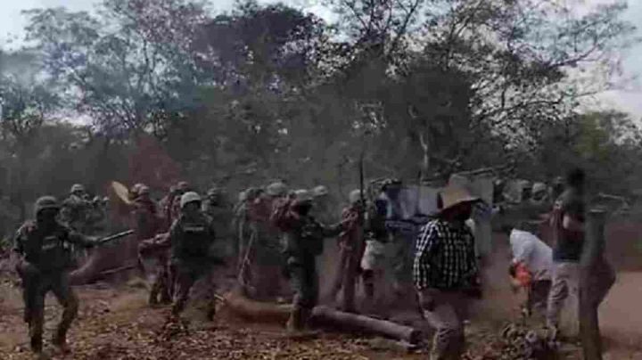 Hieren a soldado guatemalteco policías de Chiapas en enfrentamiento contra criminales