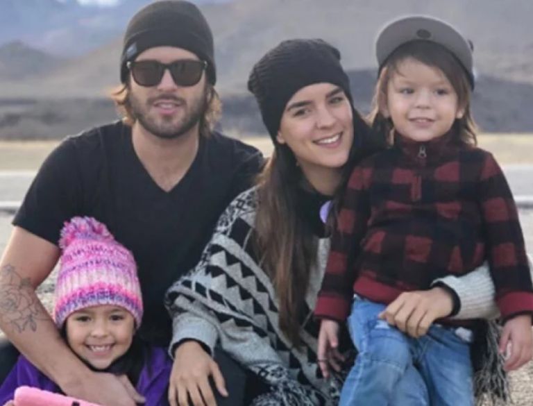 Pablo Lyle y su familia 