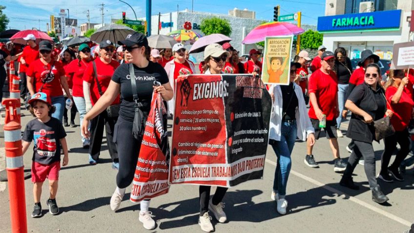 No termina paro laboral: MSTE aclara que paro docente continúa sin definirse en Obregón