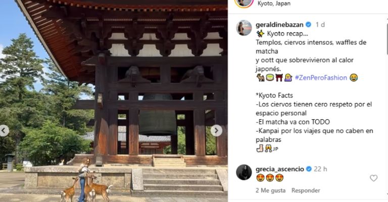 Geraldine Bazán es atacada en su viaje a Japón y es captado en video