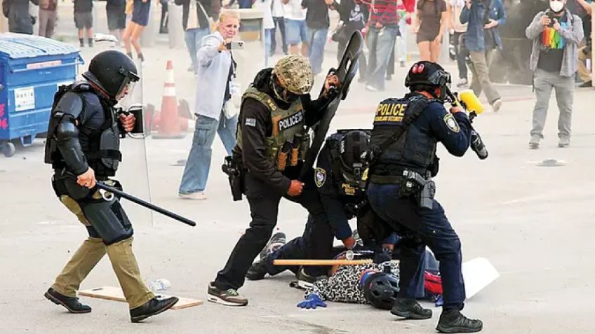 SRE: Gobierno de Sheinbaum confirma 42 mexicanos detenidos tras protestas en Los Ángeles