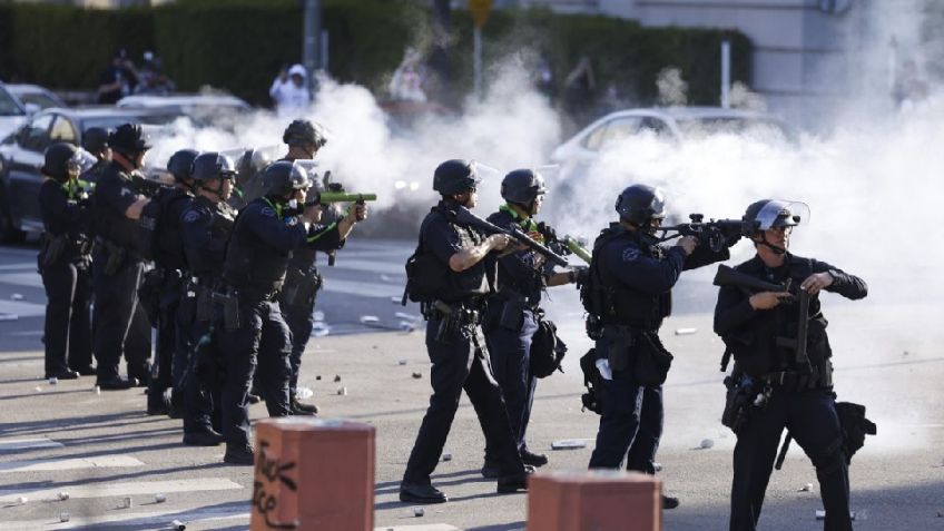 Estados Unidos despliega 700 marines para reforzar la seguridad en Los Ángeles