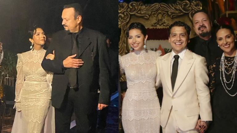 Pepe Aguilar está contento con la boda de su hija y Christian Nodal