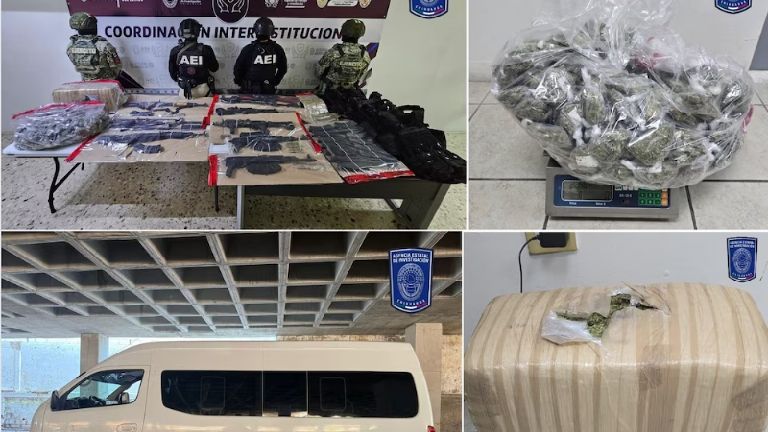 Fiscalía de Chihuahua Caen seis en operativo en Aldama; uno sería miembro de 'La Mayiza'