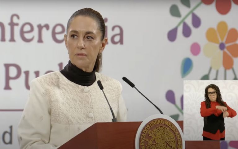 Sheinbaum enfureció por trato a migrantes en campo de California. Foto: Facebook