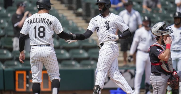 Luis Robert Jr. también se la botó