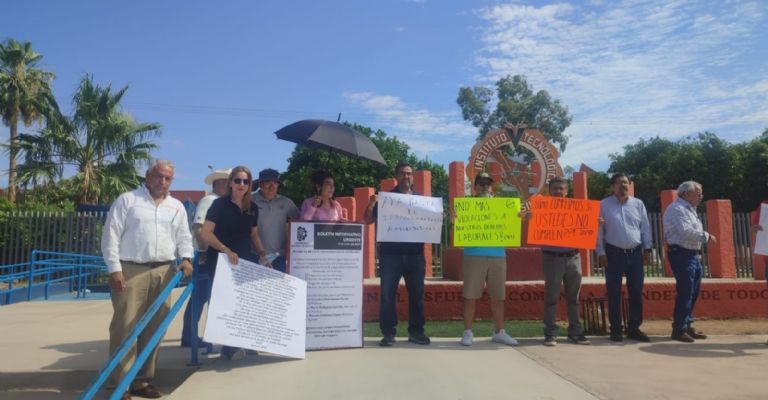 Los docentes se manifestaron