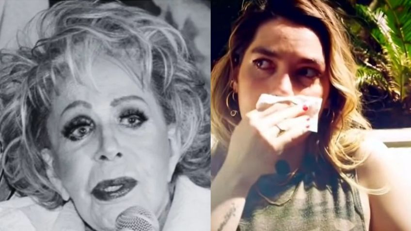 FOTO: Así 'apareció' Frida Sofía en la tumba de su abuela Silvia Pinal tras pleito familiar