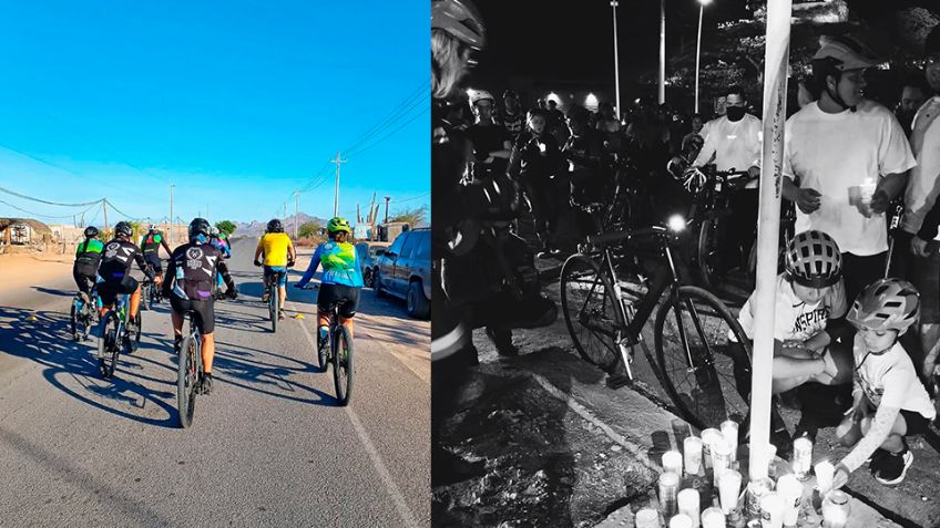 Grupos ciclistas piden justicia por la muerte de Julio, ciclista atropellado en Hermosillo