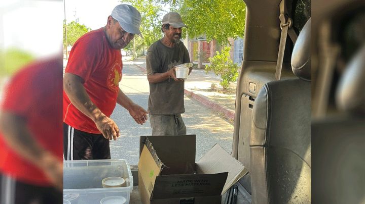 Iván Guzmán, policía retirado en Empalme, dedica su vida a ayudar a los más necesitados