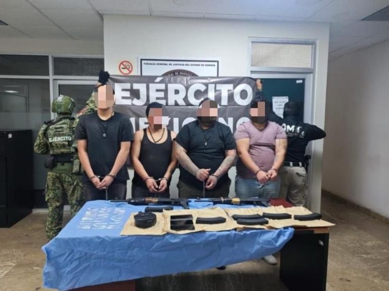 Se llevaron a cabo 19 detenciones en varios municipios de Sonora 