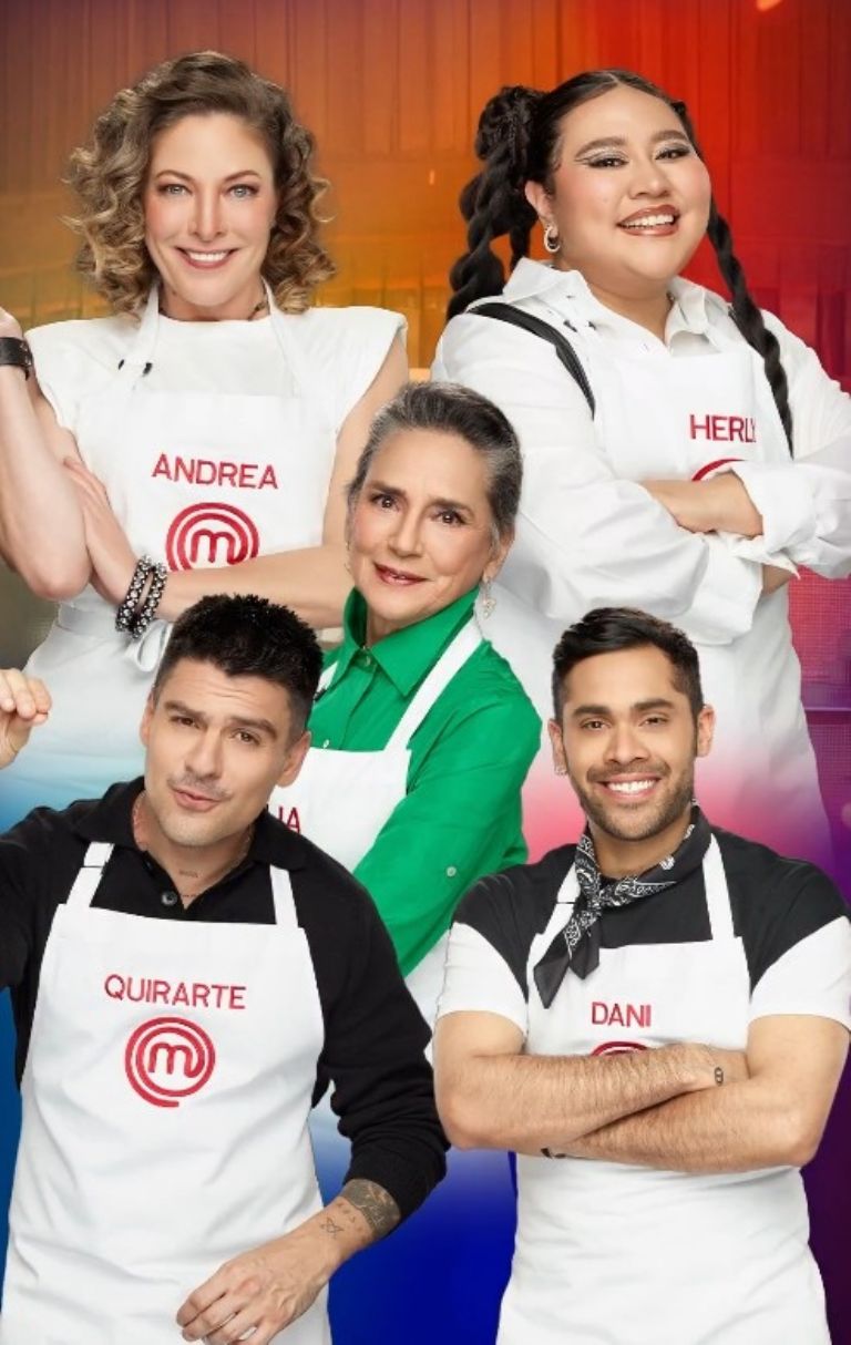 Ellos son el top 5 de MasterChef Celebrity Generaciones