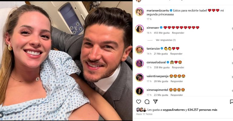 Mariana Rodríguez Cantú anuncia nacimiento de su bebé con Samuel García