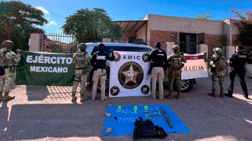 Autoridades aseguran 40 kilos de fentanilo en Caborca y detienen a dos sujetos