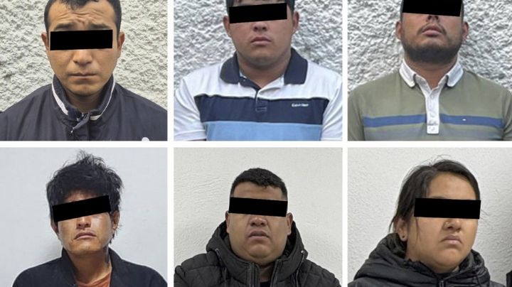 Detienen a 6 miembros de la Unión Tepito con 800 dosis de estupefacientes