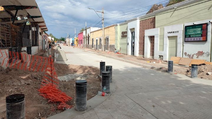 Piden acelerar los trabajos de remodelación de la calle No reelección en Hermosillo