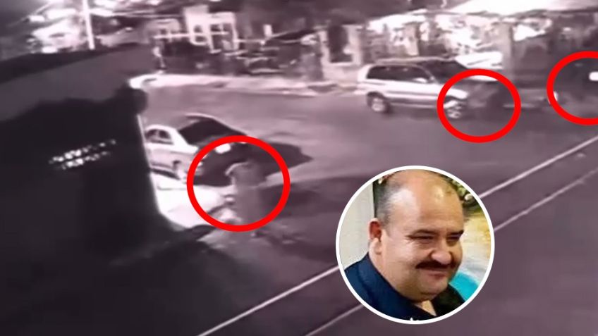 FUERTE VIDEO: Captan asesinato de subcomandante de Policía en Mexicali; le dieron 200 balazos