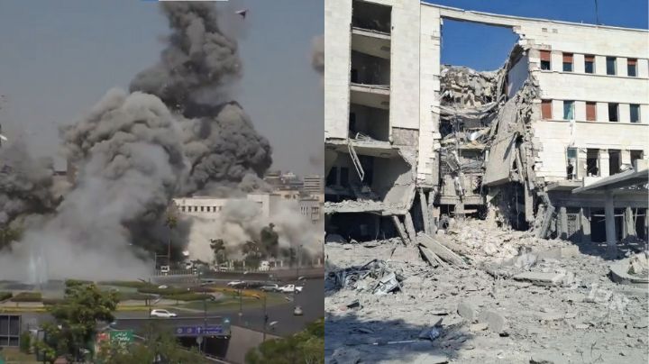 Nuevo ataque de Israel contra Siria; Ministerio de Defensa en Damasco sufre daños