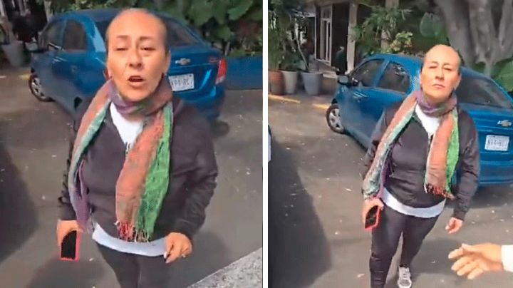 VIDEO: 'Lady Paso Peatonal' arma escándalo en CDMX y agrede a policías por una multa