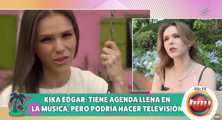 Kika Edgar no descarta volver a las novelas