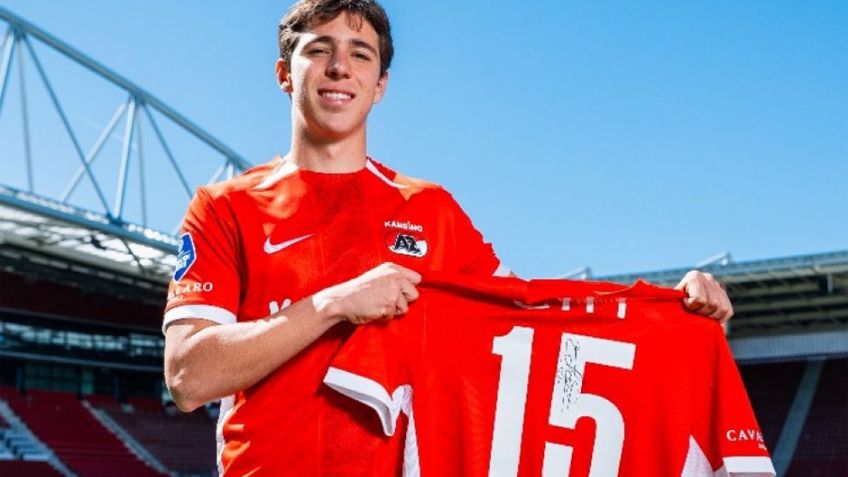 Debut soñado: El mexicano Mateo Chávez anota y da el triunfo al AZ Alkmaar en pretemporada