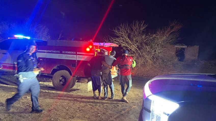 Lluvias en Sonora: Rescatan a adulto mayor atrapado por crecimiento de arroyo en Hermosillo