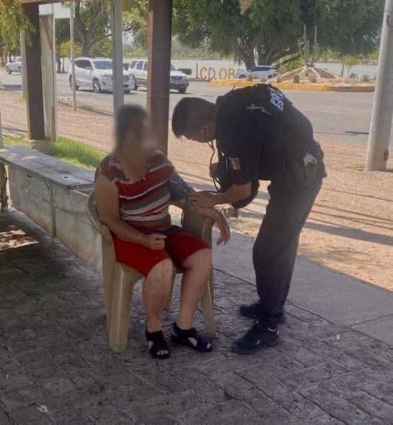 La víctima fue auxiliada por las autoridades. Foto: Facebook