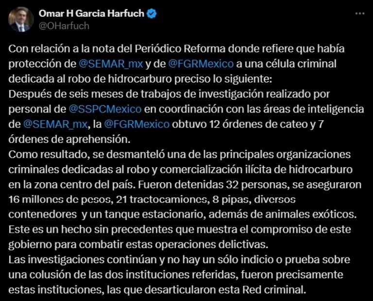 Captura de pantalla de la publicación 