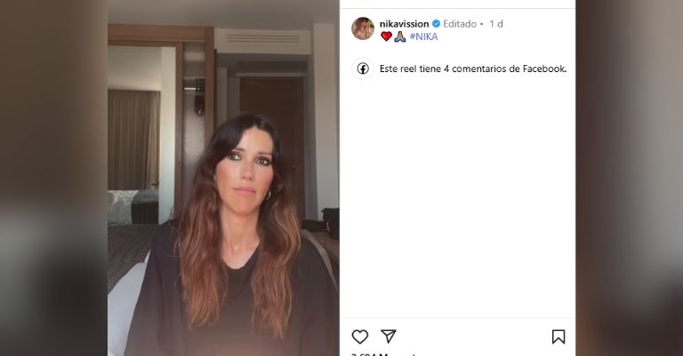 Nika aclara su relación con Alejandro Sanz y rompe en llanto