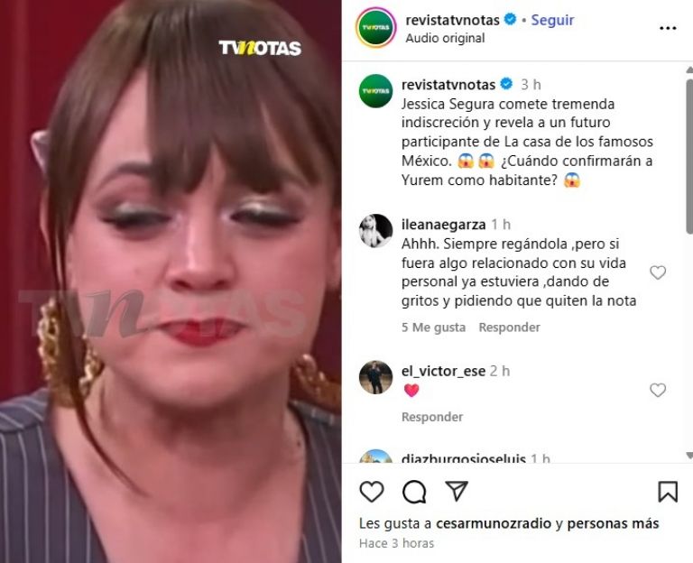 Jessica Segura reveló que Yurem estará en LCDLF México