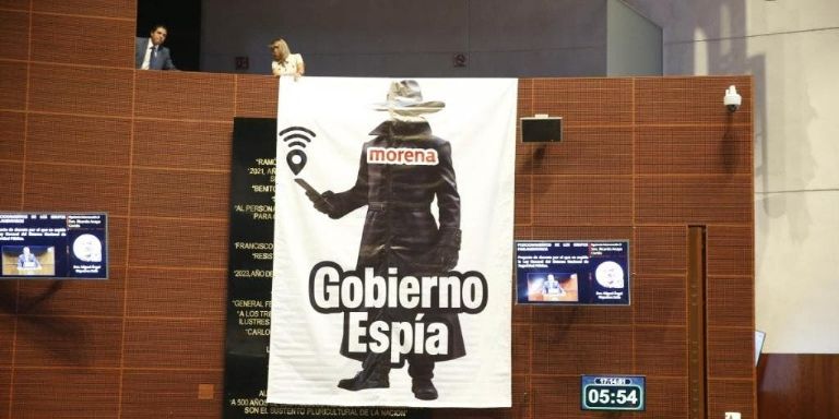 La oposición acusa que las nuevas reformas son para espiar. Foto: Facebook