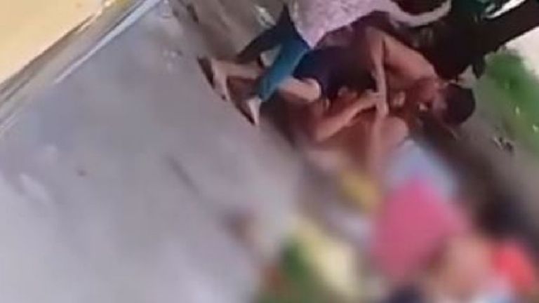 AIIM Cae hombre por dar brutal golpiza a mujer frente a sus hijos en Tonalá, Chiapas