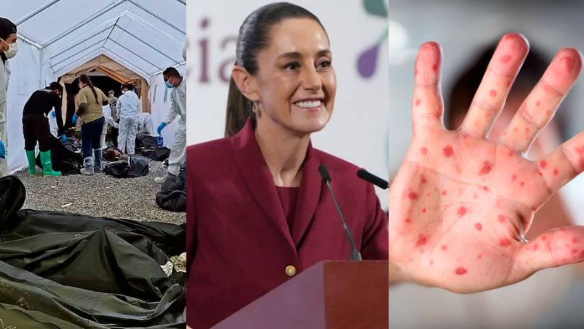 TOP 3: Chihuahua, en problemas por sarampión, falsifican cenizas y Sheinbaum niega espionaje