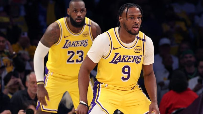 Bronny James dice que no atiende los rumores sobre LeBron y los Lakers