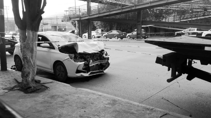 Fatal accidente en Tutitlán, Edomex, deja una víctima mortal: Motociclista es atropellado