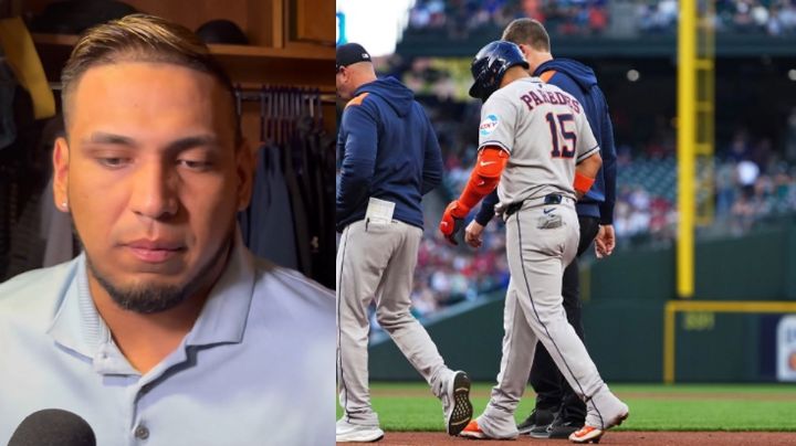 Así reaccionó Isaac Paredes tras quedar fuera de los Houston Astros por lesión