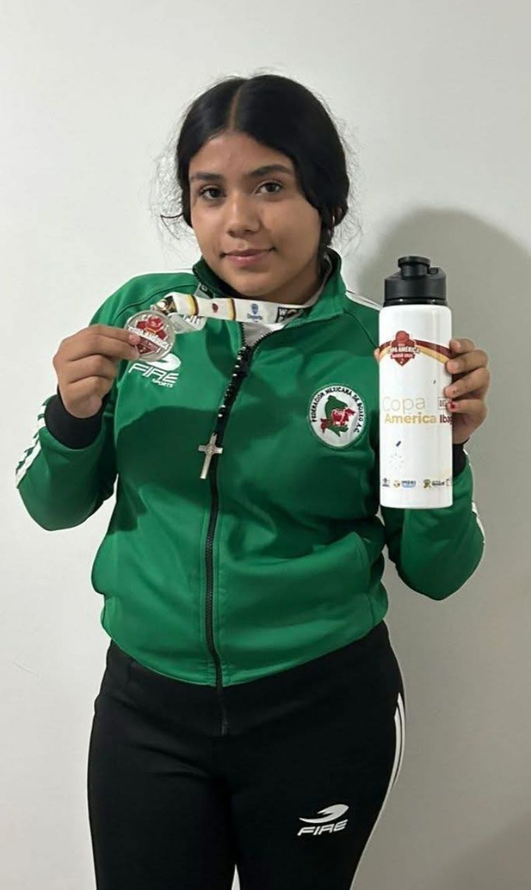 La pugilista cajemense Gabriela 'Chocue' Hernández se llena de gloria al conquistar la medalla de plata en la Copa América de Boxeo 2025