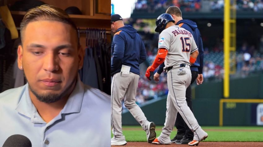 Así reaccionó Isaac Paredes tras quedar fuera de los Houston Astros por lesión