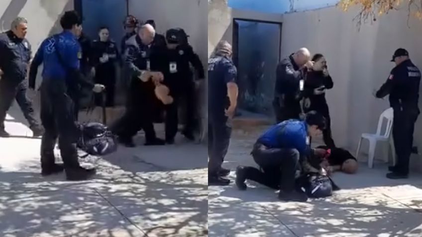 Sujeto amenaza a su madre y se atrinchera con su hijo en Hermosillo; lo hallan malherido