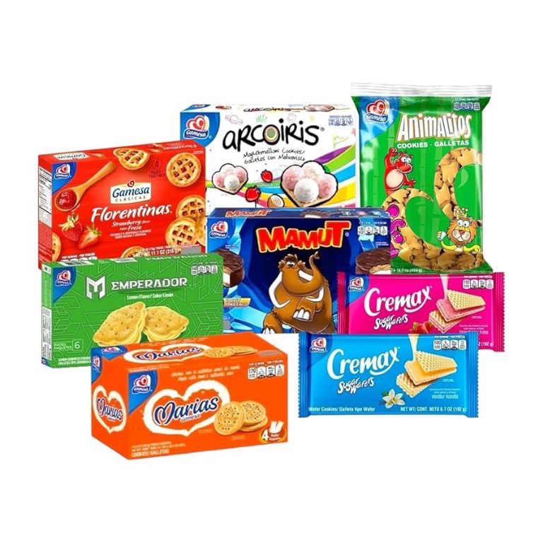 Distintas marcas de galletas en el mercado