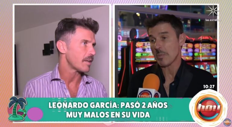 Leonardo García admite que la pasó muy mal los últimos 2 años