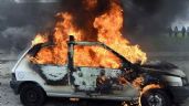 Foto ilustrativa de la nota titulada Hallan en auto en llamas a una persona sin vida; sería un expolicía estatal del Edomex