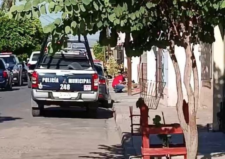 El lugar donde fueron encontrados los casquillos para arma de fuego