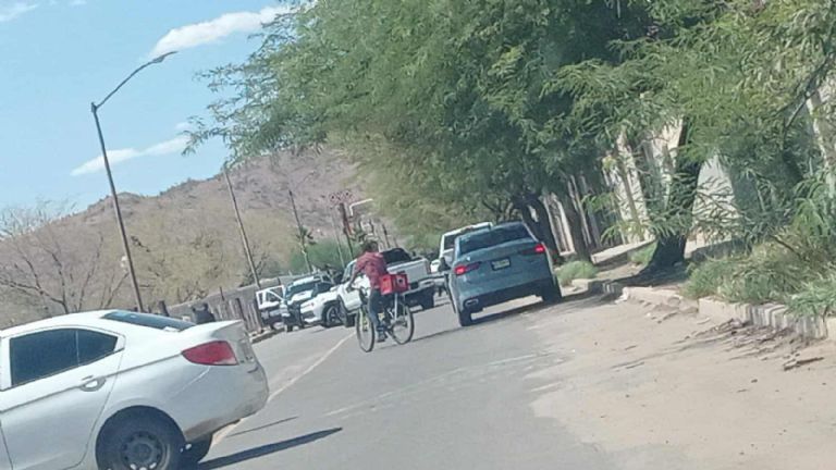 El lugar donde los presuntos sicarios fueron capturados