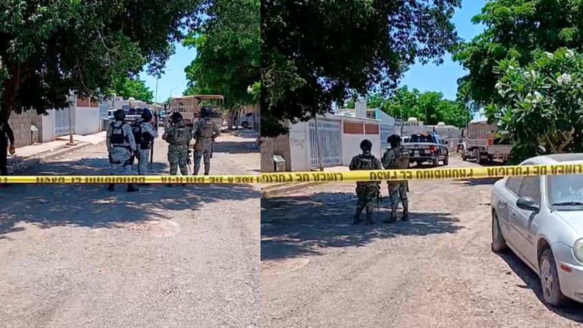 En fuerte balacera, sicarios intentan matar a sujeto en la San Rafael de Ciudad Obregón
