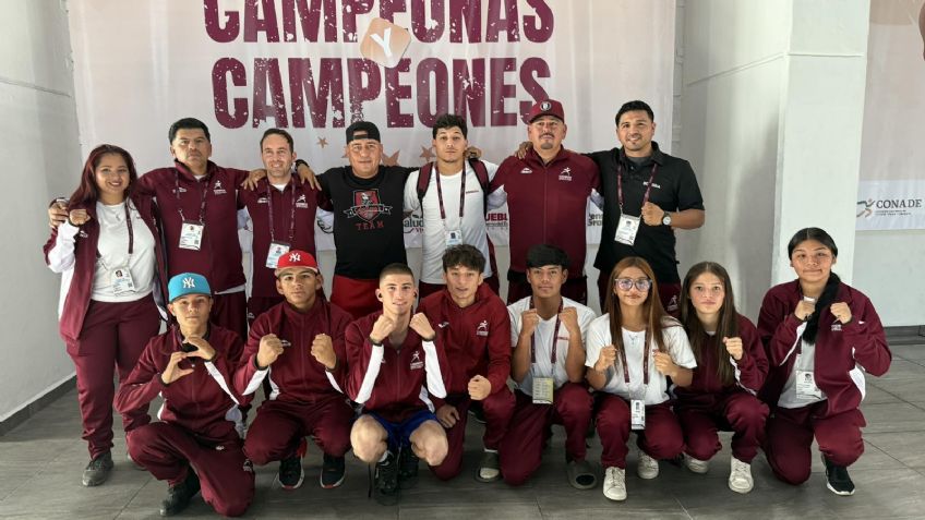 La Selección Sonora brilla en la Olimpiada Nacional de Boxeo al conquistar cinco medallas