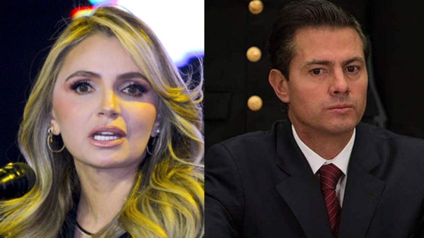 ¡No soportó! Angélica Rivera estalla en vivo al escuchar el nombre de Enrique Peña Nieto