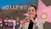 Foto ilustrativa de la nota titulada Los Bukis reciben homenaje en 'La Mañanera' de Sheinbaum por estrella en Hollywood
